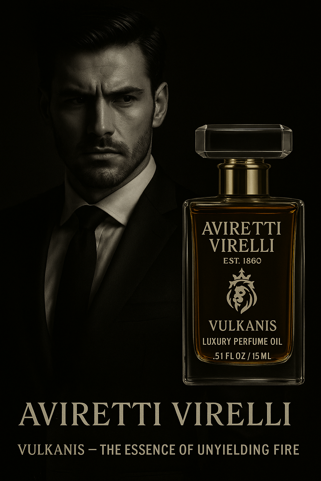 VULKANIS — Luxury Perfume Oil (15 mL)