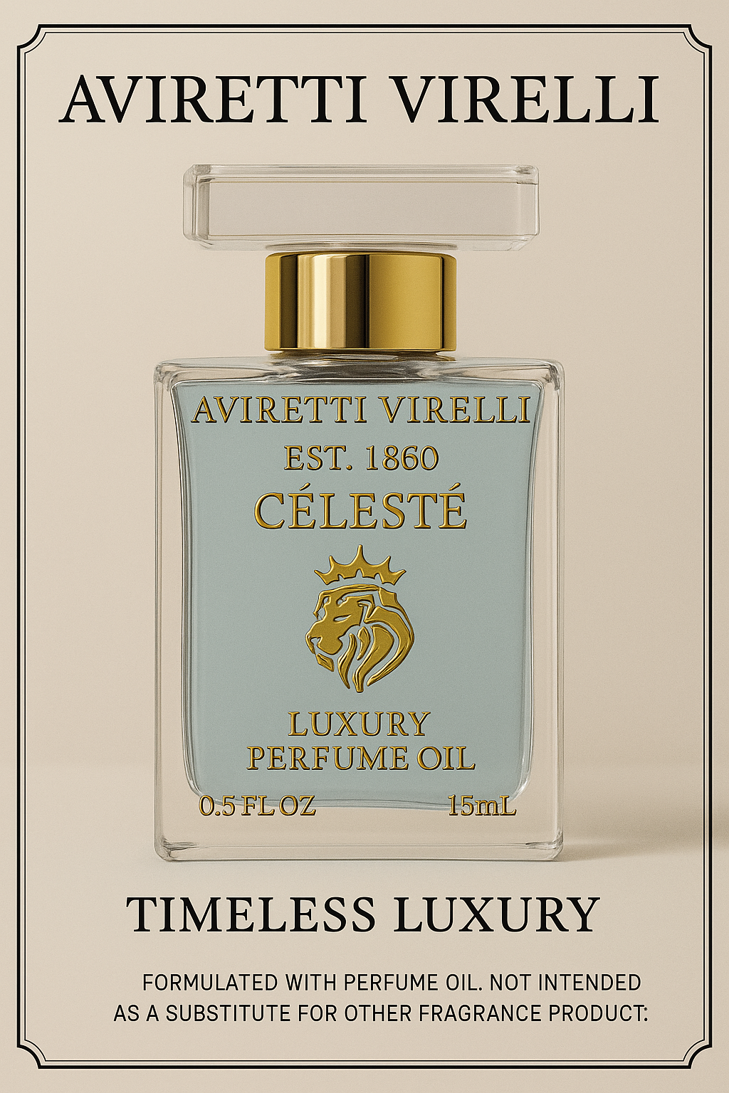 Célesté Luxury perfume smell similar to Chanel – Bleu de Chanel