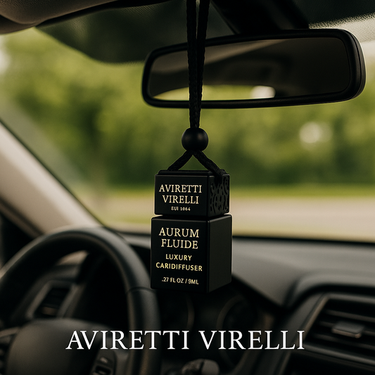 AURUM FLUIDE — Luxury Amber Vanilla Car Diffuser (8 mL)