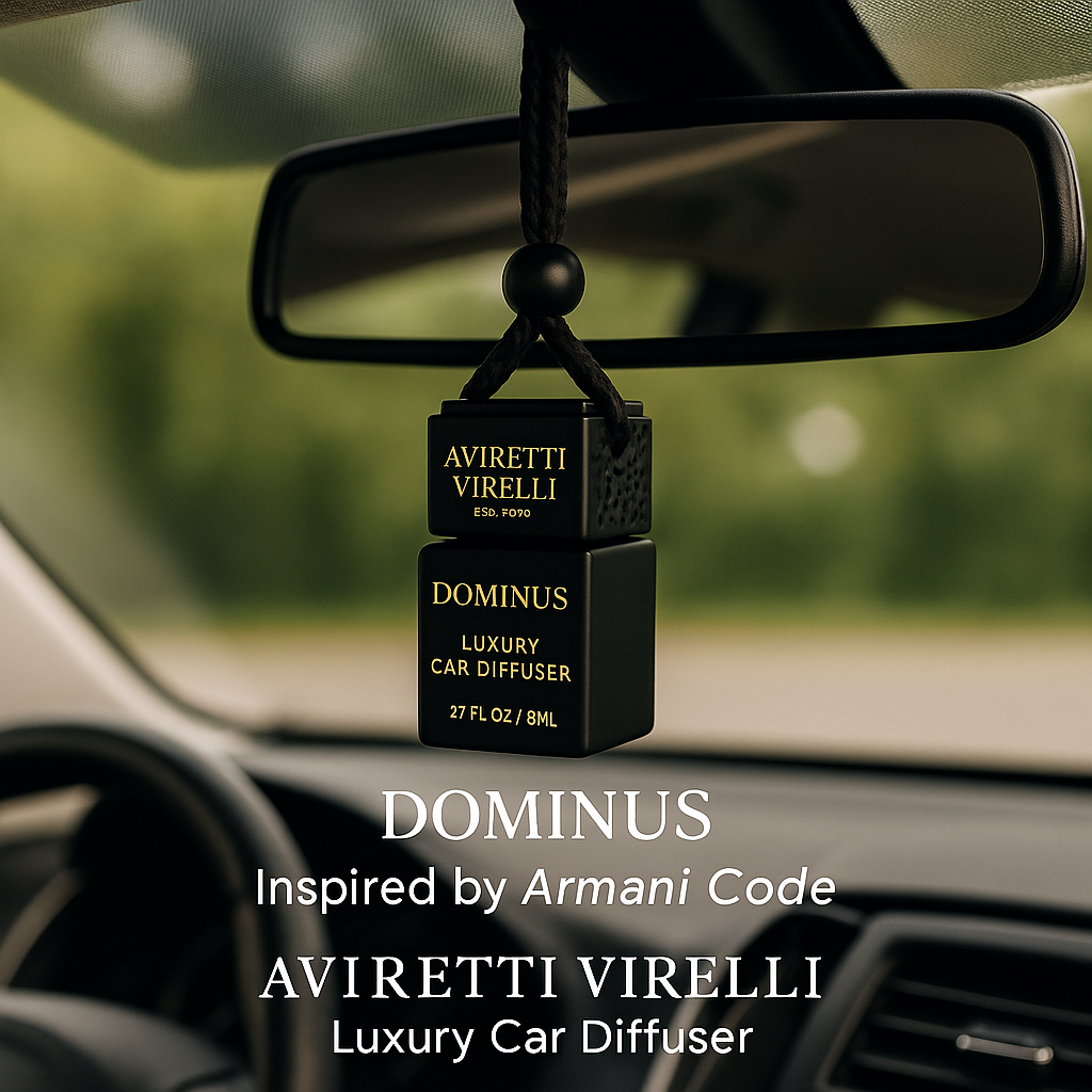 DOMINUS – Luxury Car Diffuser (8 mL) | AVIRETTI VIRELLI™