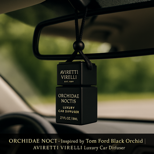 ORCHIDAE NOCTIS — Luxury Amber Floral Car Diffuser (8 mL)