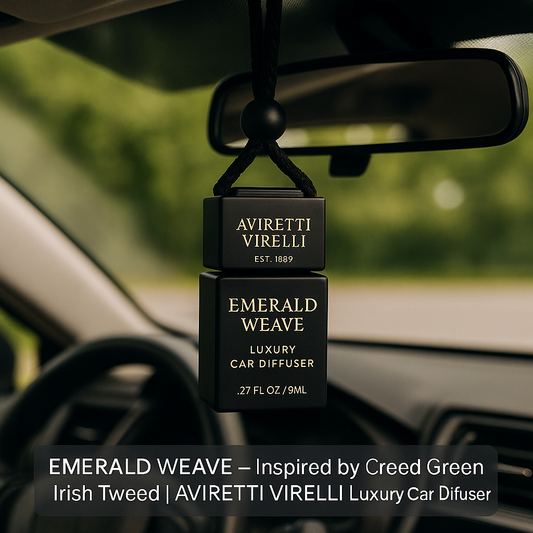 EMERALD WEAVE — Luxury Aromatic Fougère Car Diffuser (8 mL)