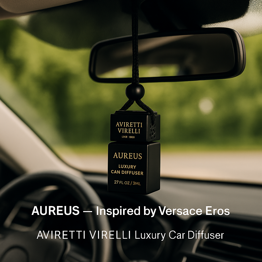 AUREUS – Luxury Car Diffuser (8 mL) | AVIRETTI VIRELLI™