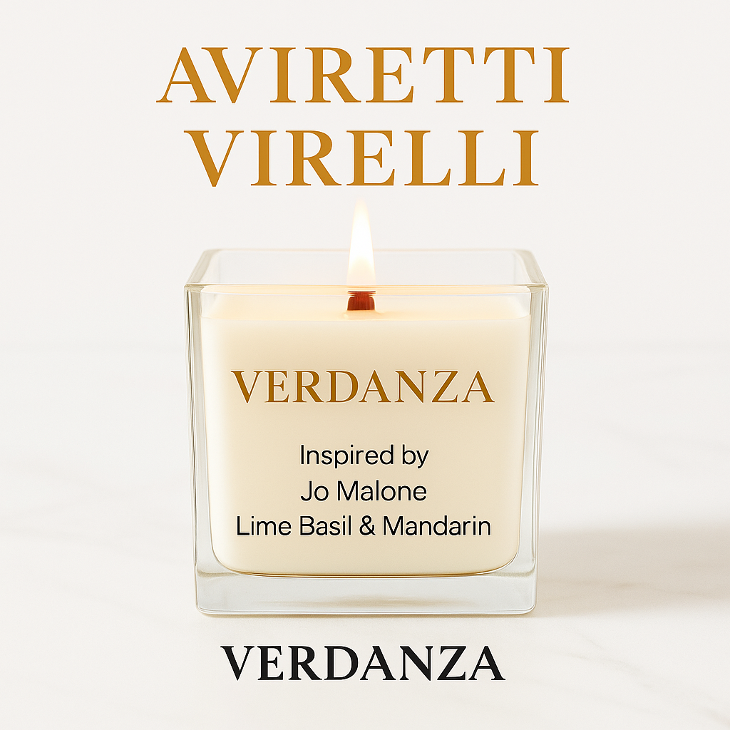 Lime Basil & Mandarin — Inspired Candle