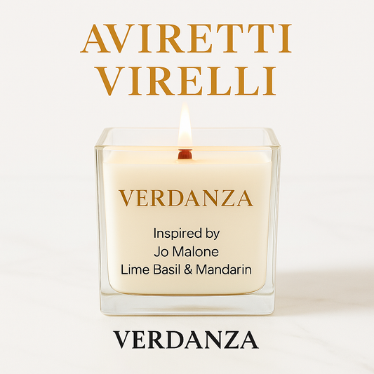 Lime Basil & Mandarin — Inspired Candle