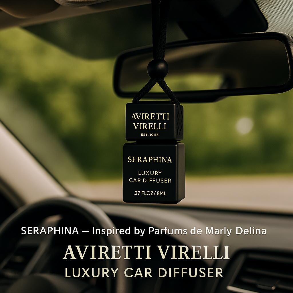 SERAPHINA – Luxury Car Diffuser (8 mL) | AVIRETTI VIRELLI™